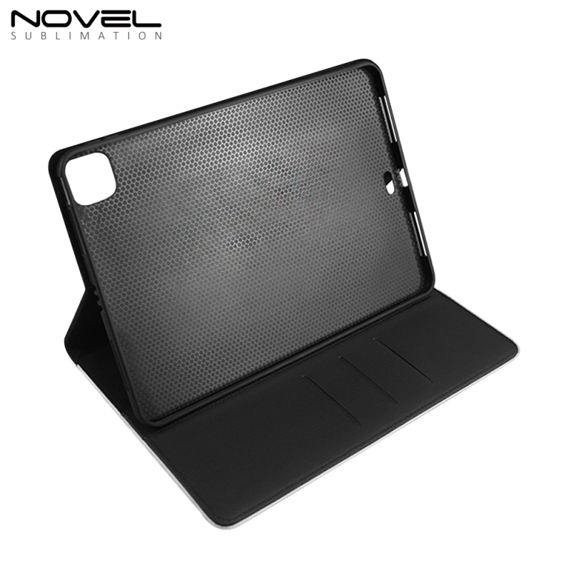 For iPad 11 2020 Wholesale Price Blank Sublimation Stand-up PU Leather Mobile Phone Wallet