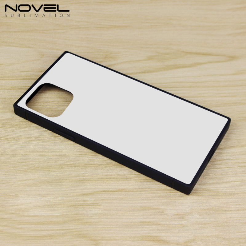 For iPhone 14 / IP13 / IP12 / IPXR / iPhone Series New Design Recangle Shape Blank Sublimation 2D TPU Mobile Phone Case