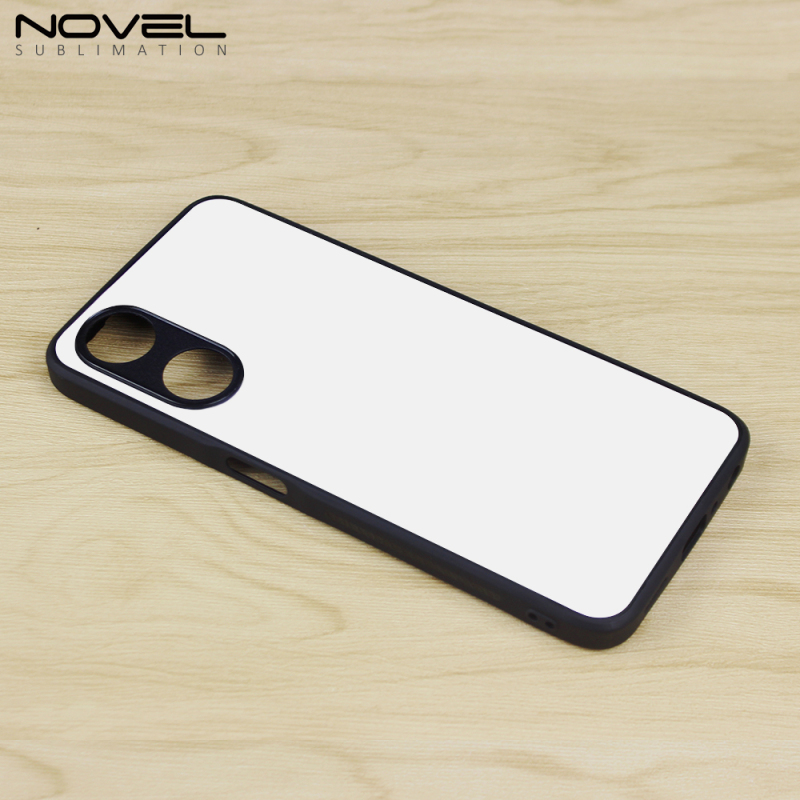 For Oppo A58 / A78 5G Popular Blank Sublimation Black Color 2D TPU Mobile Phone Case