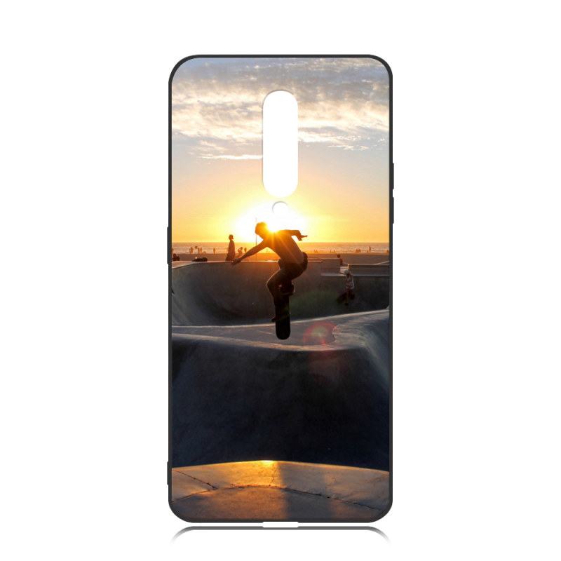 For OnePlus 7T / 1+7 Pro / 1+8 Sublimation Blank Customzied 2D TPU Mobile Phone Case Blank Phone Cover