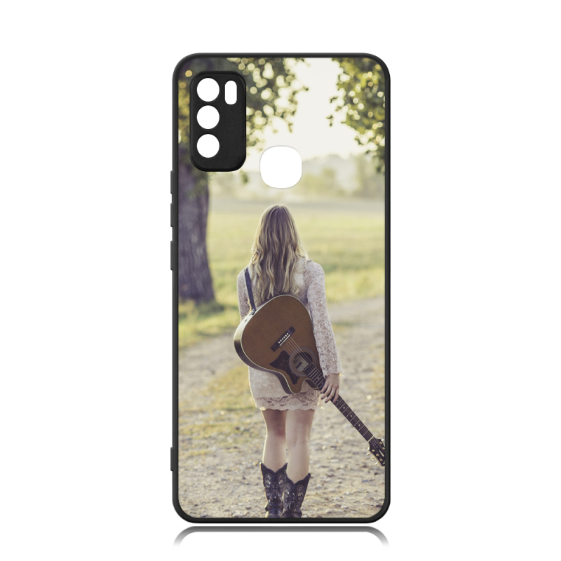 For Infinix Hot 9 Play / Note 12 (G96) DIY Blank Sublimation 2D TPU Cell Phone Case