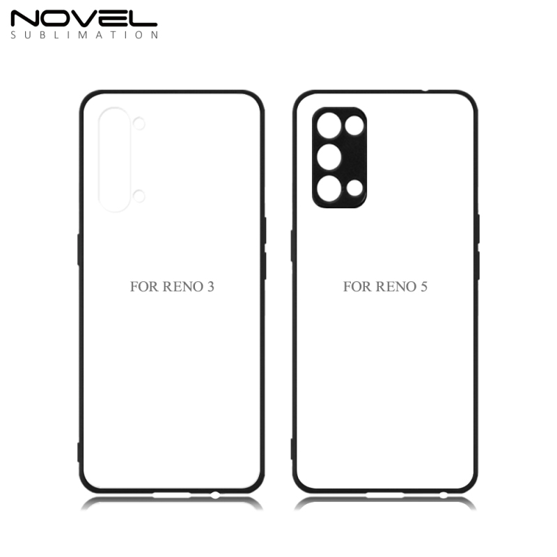 For Oppo A8 / A36 / A1 5G Personality Blank Heat Transfer 2D Soft Rubber Mobile Phone Case