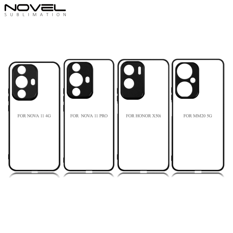 For Huawei Nova 11 / Nova 11 Pro / Honor X50i 5G / Maimang 20 5G Dye-Sublimation 2D Soft Silicone Mobile Phone Case