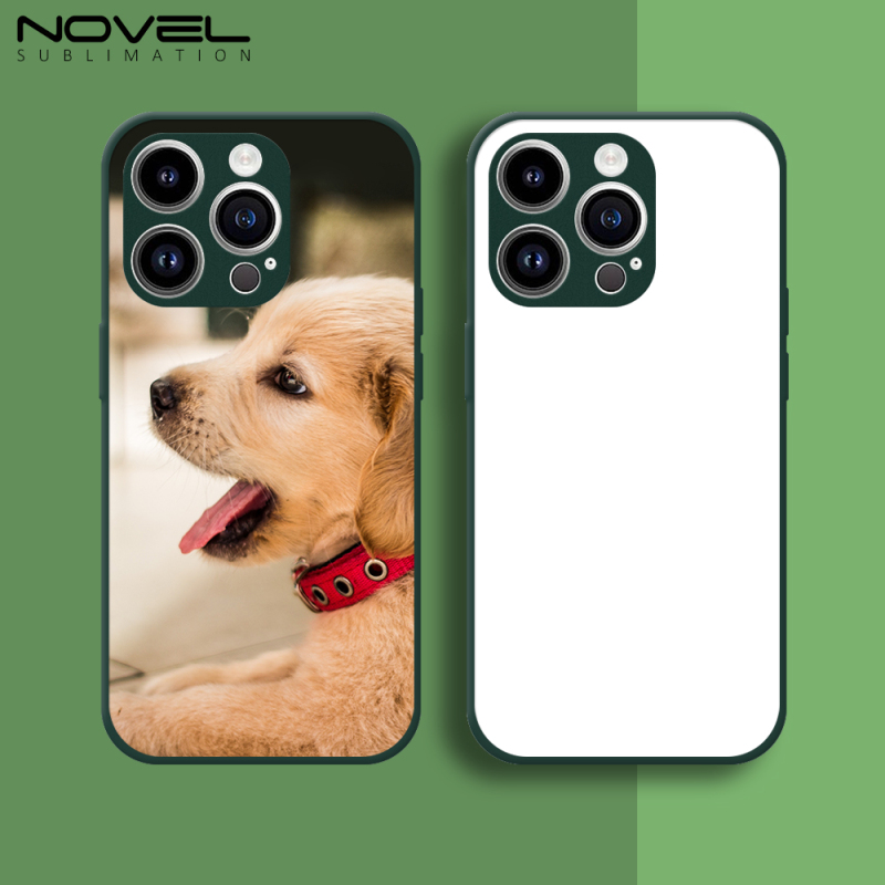For iPhone 14 Pro / 14 / 14 Plus Facny Blank Sublimation Colorful 2D TPU Mobile Phone Case With Camera Hole Protection