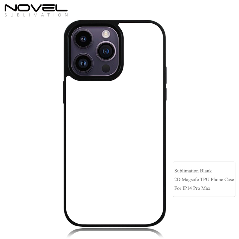 For iPhone 14 Pro max New Style Magsafe Sublimation TPU Phone Cases with Soft Film Insert