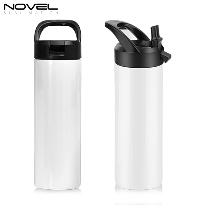 Wholesale DIY Stainless Steel Blank Sublimation 20oz Sports Bottle With Individual White Box