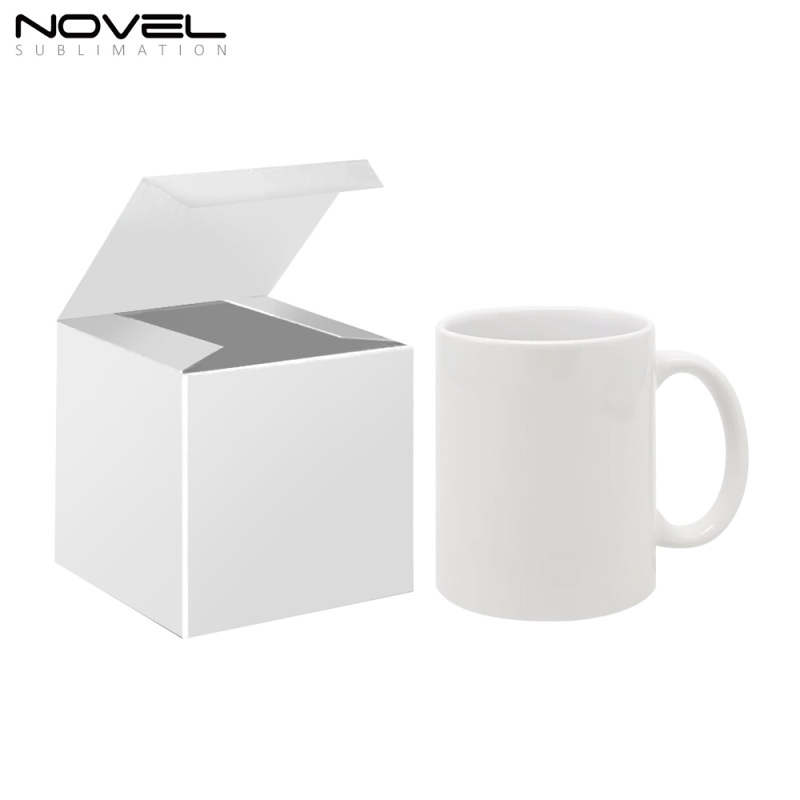 Custom Print Sublimation 11oz White Coated Mug Grade A Blank 11oz White Mug