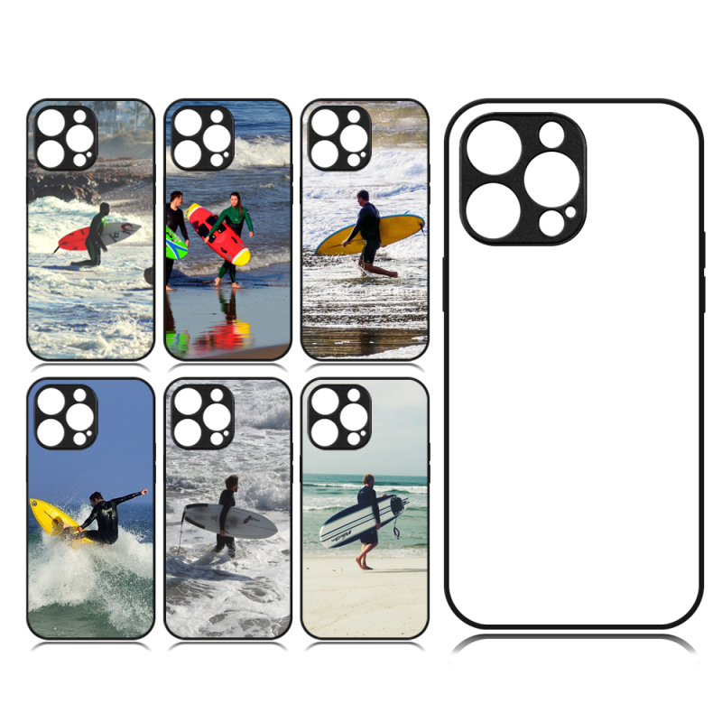For iPhone 14 / IP14 Pro Max Customized Dye-Sublimation Blank 2D TPU Mobile Phone Cover