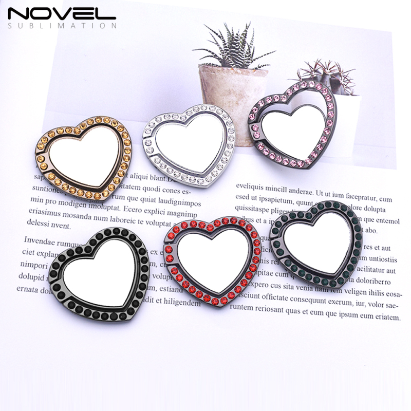 Popular Personality Sublimation Ring Holder Blank Phone Finger Ring Holder With Diamand