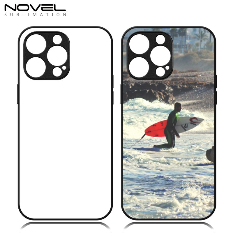For iPhone 14 / IP14 Pro Max Customized Dye-Sublimation Blank 2D TPU Mobile Phone Cover