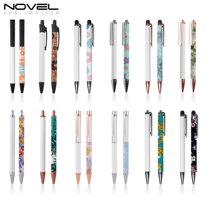 Heat Transfer DIY Blank Pens Personality Sublimation Metal Pens