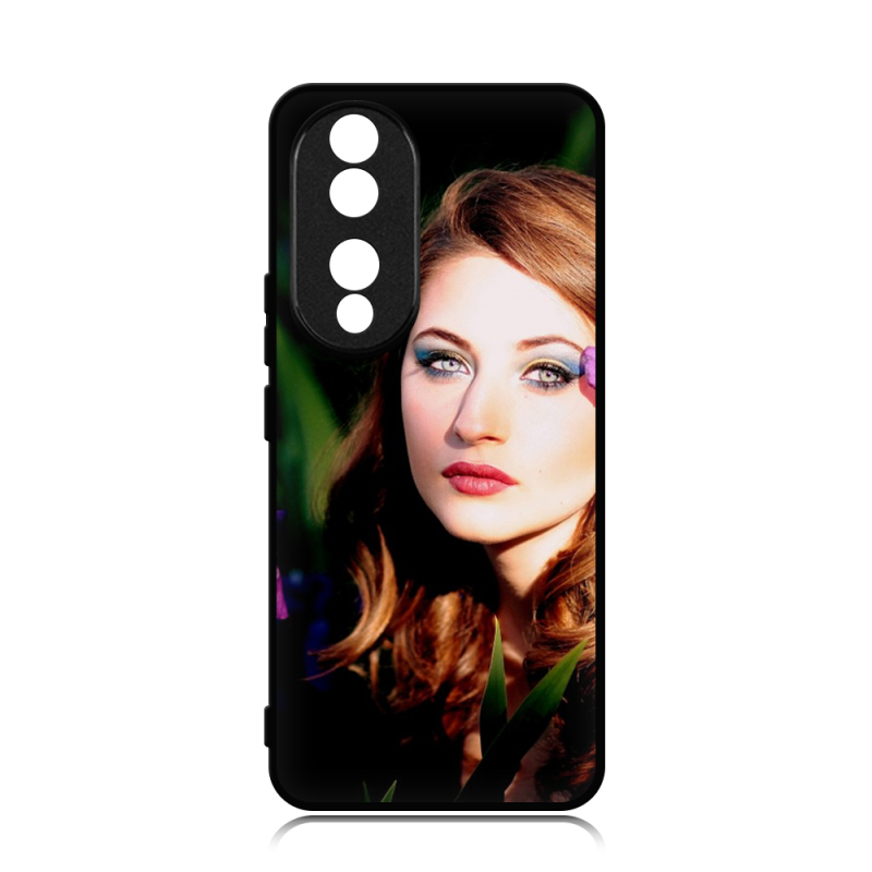 For Huawei P60 / Honor 90 / Honor 90 Pro Personality Sublimation 2D TPU Phone Case With Blank Metal Insert