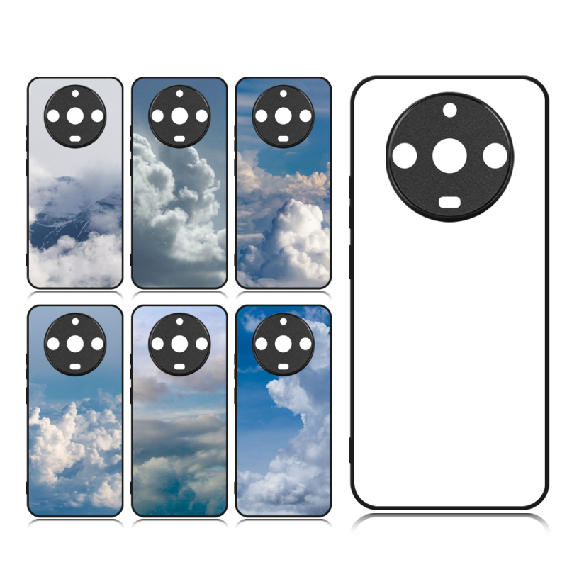 For Oppo reno 7 5G / Realme C35/ Realme 11 DIY Sublimation Blank 2D Soft Rubber Mobile Phone Cover