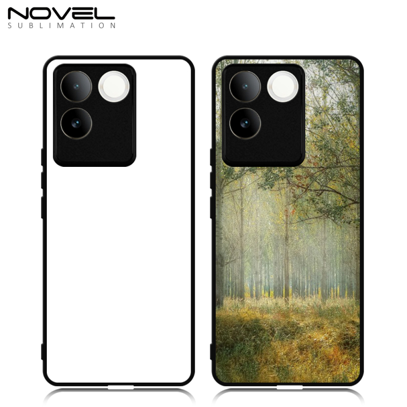 For Vivo S17E Personality Blank Phone Pouch Sublimation 2D TPU CellPhone Case