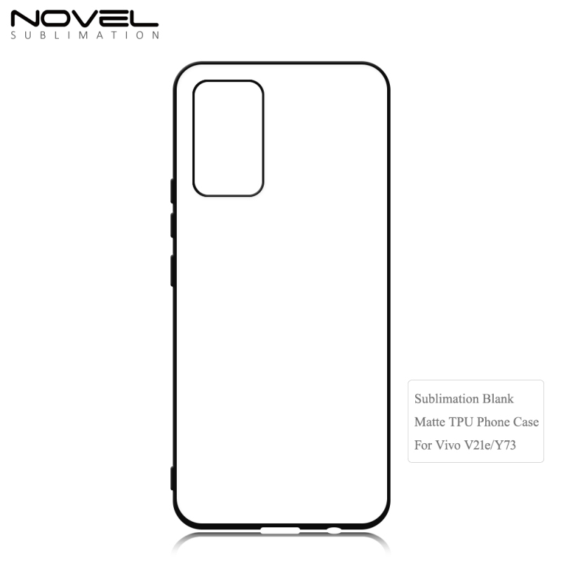 For Vivo V21E  / Y73 Wholesale Price Blank Heat Transfer 2D TPU Mobile Phone Cover