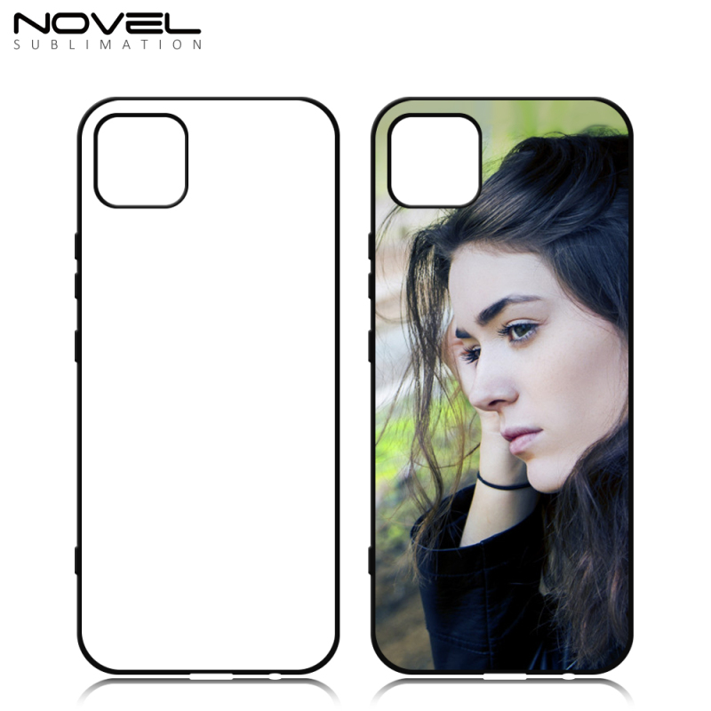 For Oppo Realme C11 Personality 2D TPU Sublimation Mobile Phone Case With Blank Metal Insert