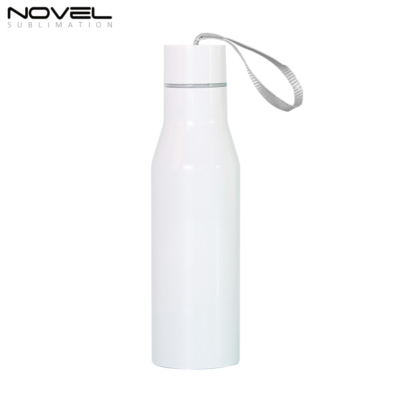 Customzied Blank Sublimation 500ML Thermos Flask With Rope With Individual White Box