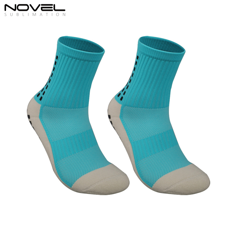 High Quality Non-Slip Socks Colorful Mid Tube Football Socks