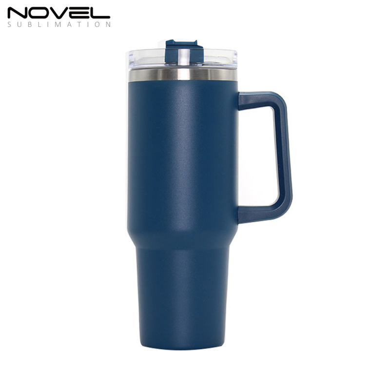 New coming Blank Dye-Sublimation 40OZ Car Mug Colorful Stainless Steel Bottle