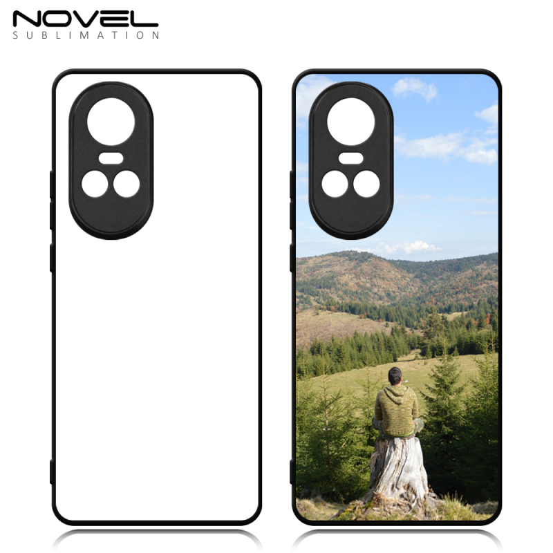 For Oppo A78 4G / Reno 10 / Reno 4 Popular Personality Blank Sublimation 2D TPU Cell Phone Case
