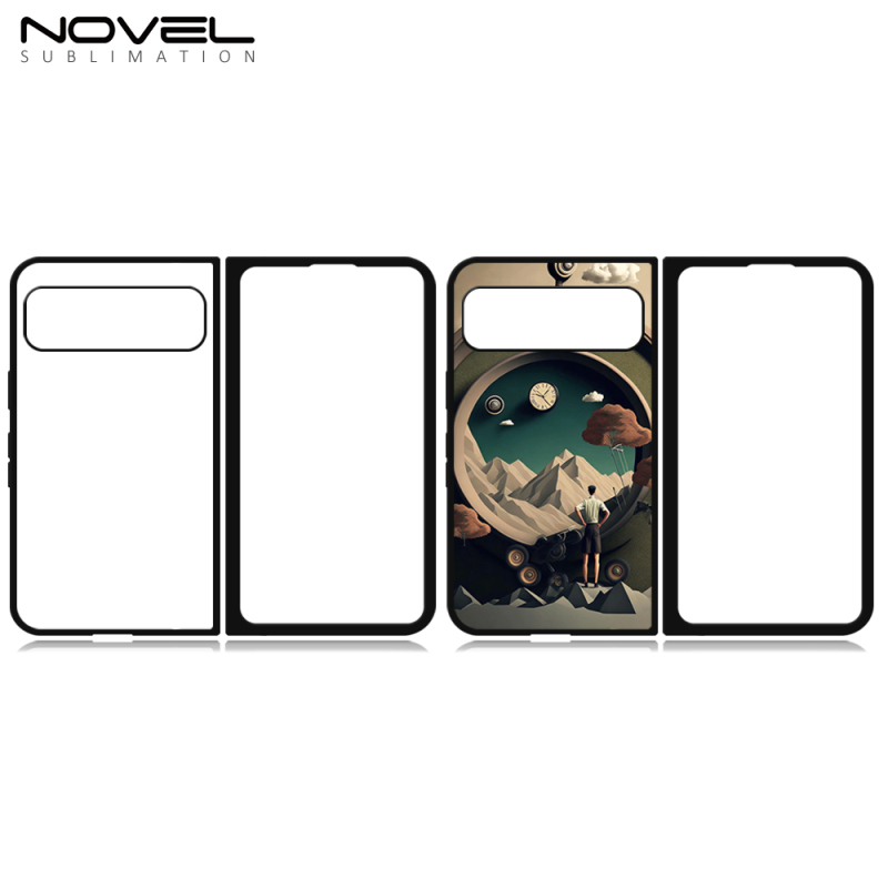 For Google Pixel Fold High Quality Blank Sublimation 2D Soft Rubber Mobile Phone Cover