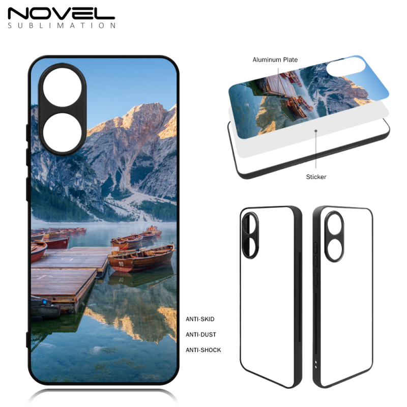 For Oppo A78 4G / Reno 10 / Reno 4 Popular Personality Blank Sublimation 2D TPU Cell Phone Case