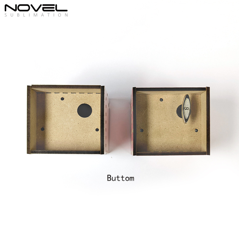 Facotry Price Christmas Decration Blank Sublimation MDF Music Box