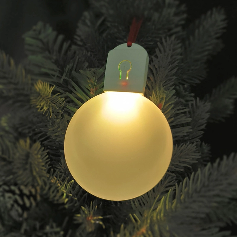 Sublimation Acrylic Light Pendant Round Christmas Decration Light Blank Ornament