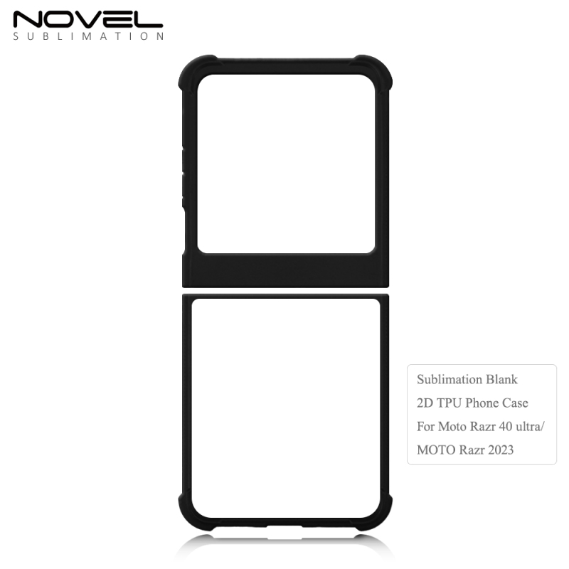 For Moto Razr 40 / Razr 40 Ultra Foldable New Blank Sublimation 2D TPU Mobile Phone Case