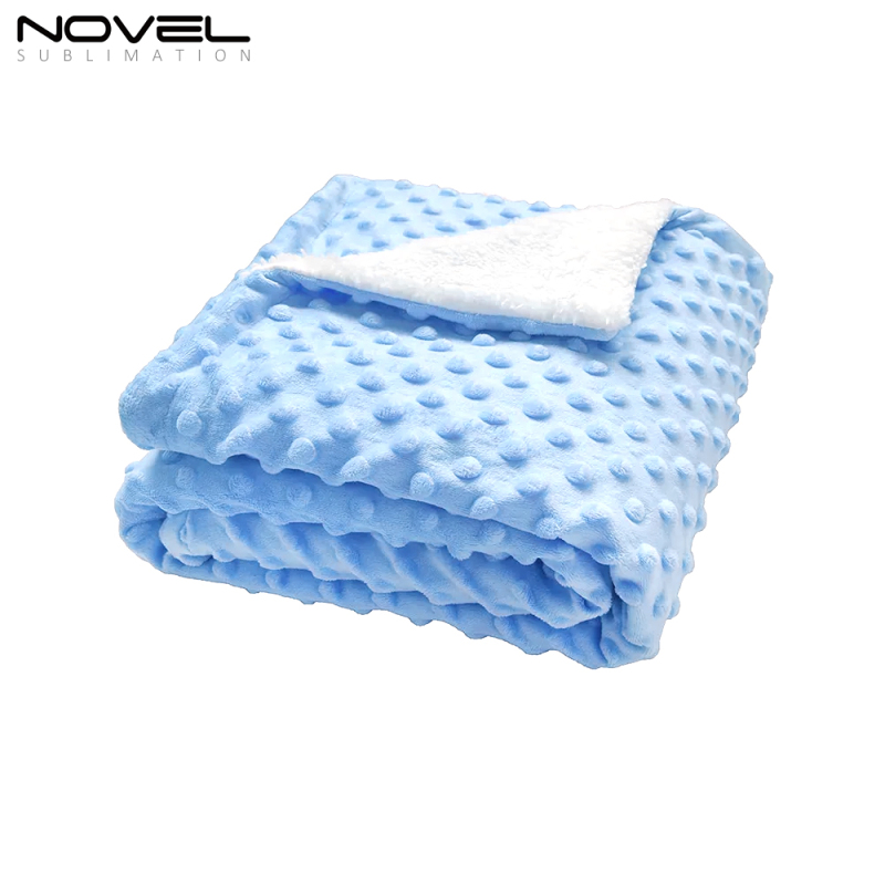 Comfortable Soft Feeling Blank Sublimation Bean Blanket With Five Color