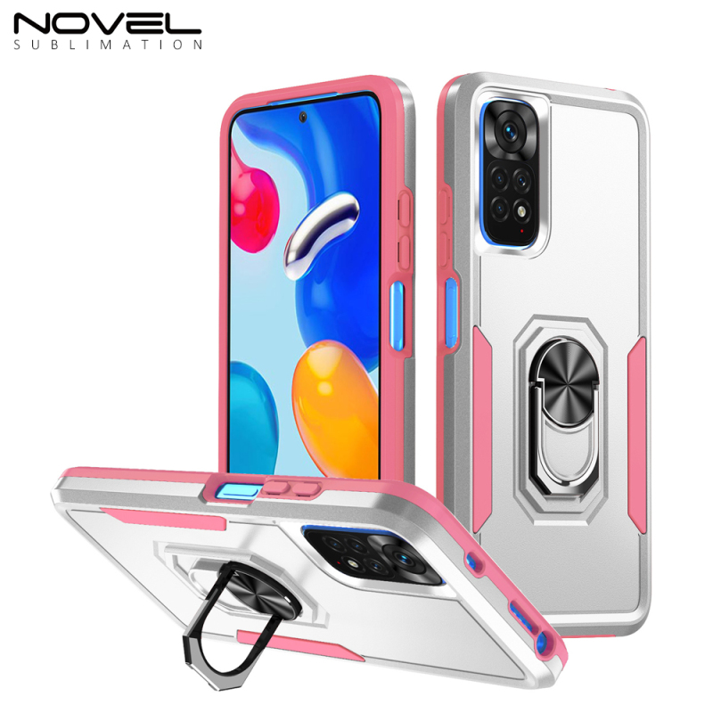 Wholesale Price Bayer Material Cellphone Shell With Card Holder Heavy Duty Mobile Phone Case For Redmi Note 11 Global