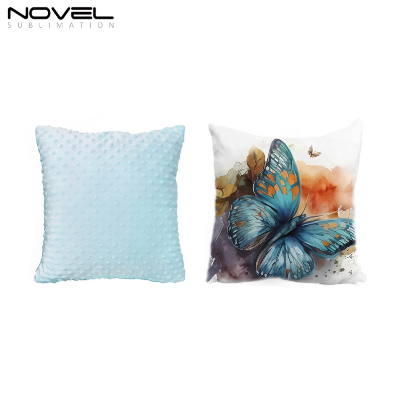 Popular Blank Sublimation Five Color Bean Pillow Case DIY Soft Pillow Cover