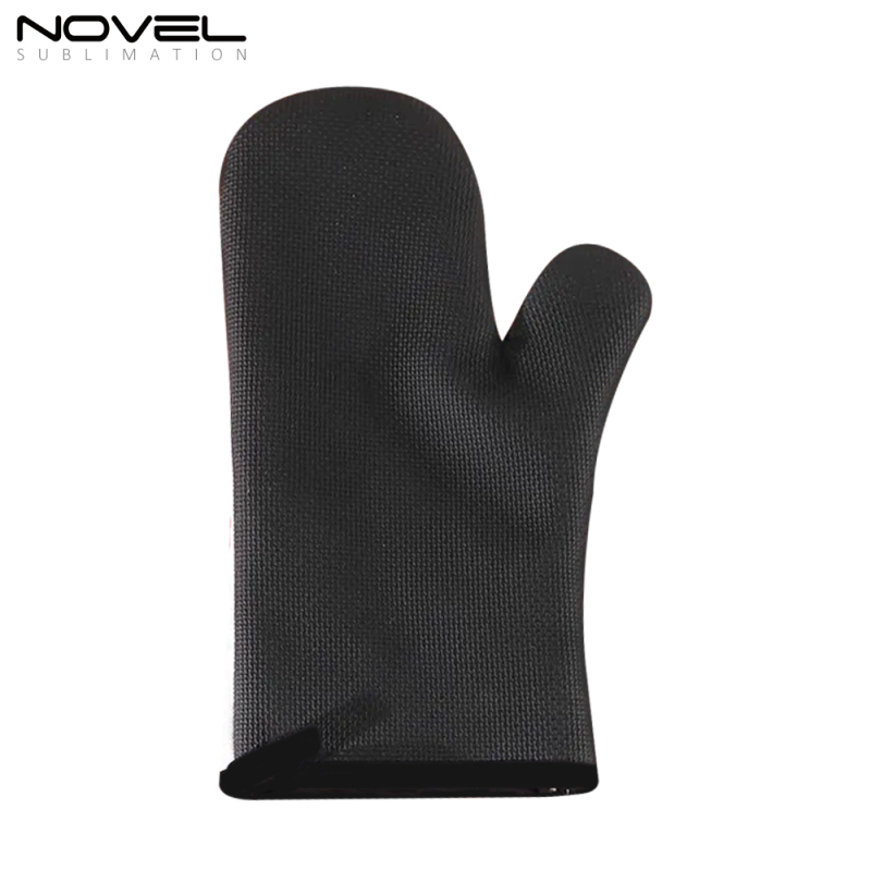Personality Blank Sublimation Heat Resitant Gloves With Silicone Part Popular DIY Ovan Gloves