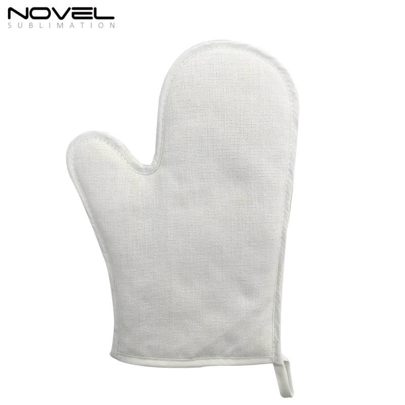 Popular Dye-Sublimation Blank Heat Resitant Gloves With Color Edge DIY Ovan Gloves