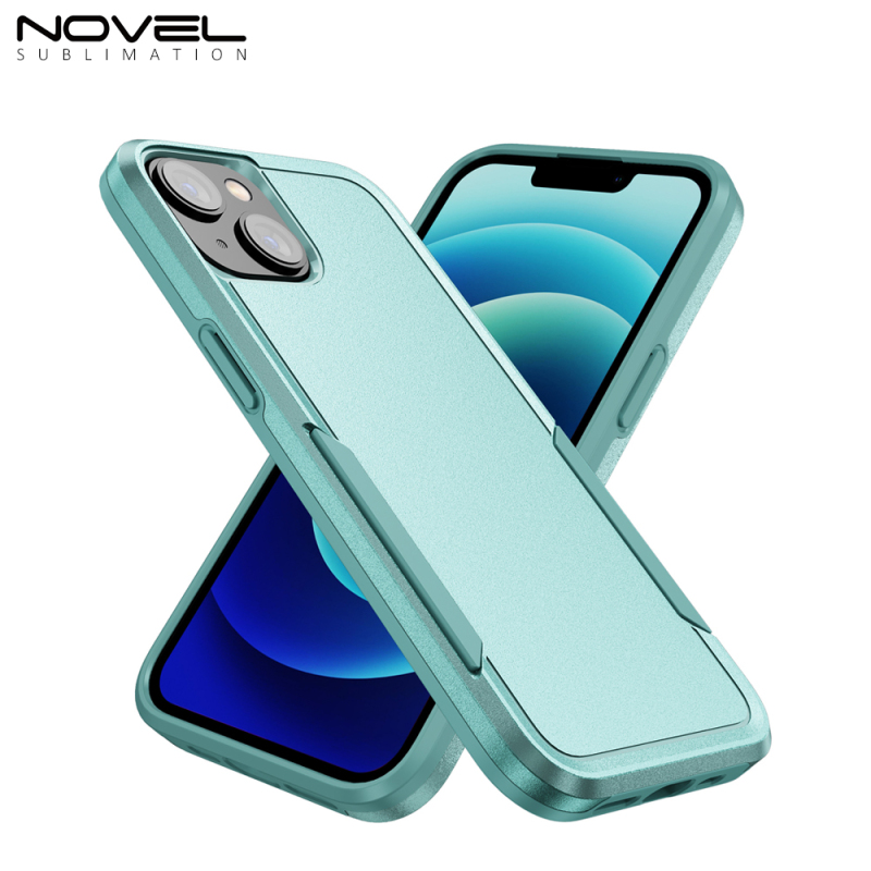 Dual-Layer Protective Shockproof TPU Cover Fancy Colorful Mobile Phone Case For iPhone 15 Galaxy S23 Google Moto Xiaomi Brand
