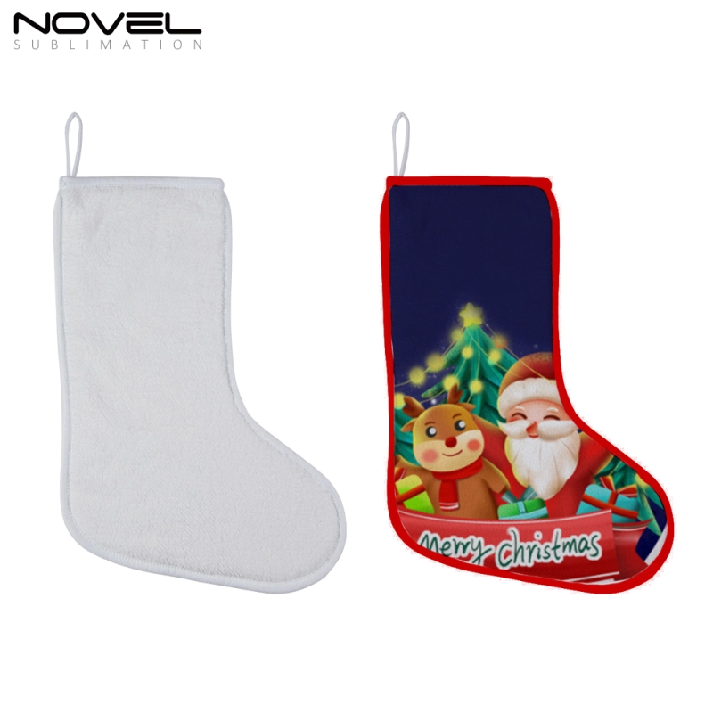 New Home Christmas Decoration Glowing Snowflakes Christmas Stockings Christmas Tree Pendants Xmas Children’s Gift Bags