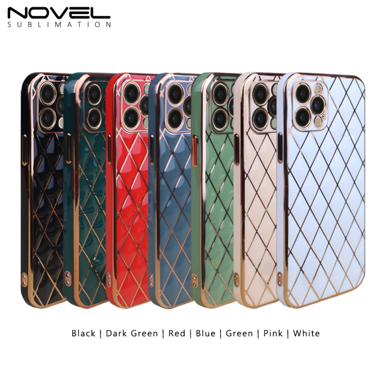 beautiful colorful electroplated lambskin mobile phone case for iphone 12 / 15 / 14 /13 / XS max / XR /XS