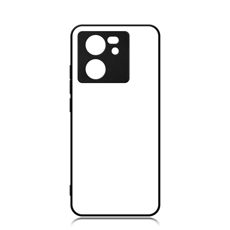 For Redmi K60 Ultra 10Piece Blank Sublimation Phone Case Bulk DIY Black Color 2D Soft Phone Cover Protective