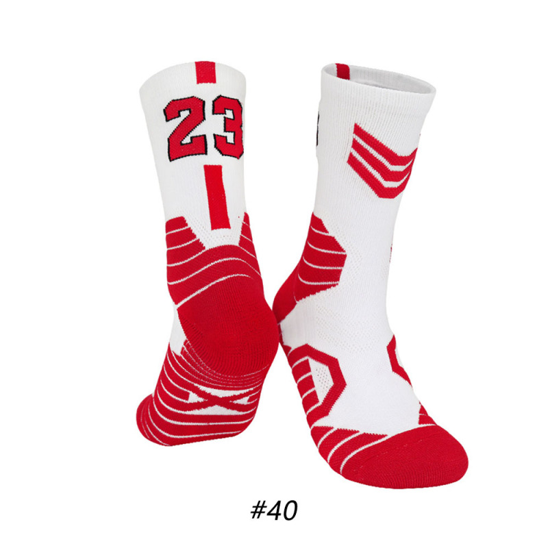 Star Basketball Socks for Men &amp; Boys, Basketball Team Lucky Number Socks for Outdoor Sports Adult &amp; Children