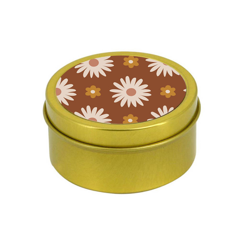 Candy Treasures Candies Containers Case Cookie Sublimation Blank Presents Holder Heat Transfer Metal Candle Holder
