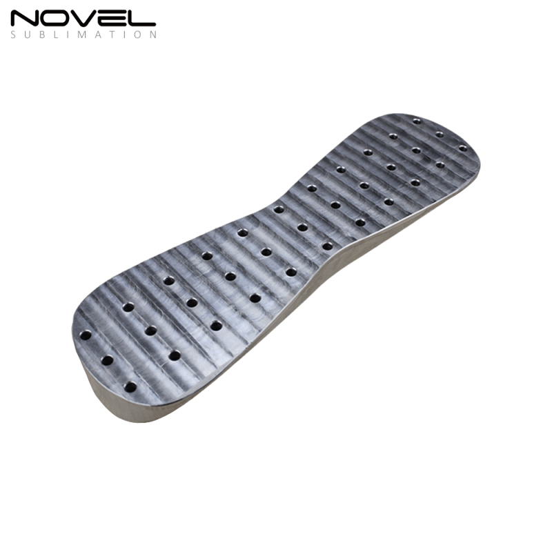 Metal Jigs For 3D Blank Sublimation Mini Soccer Shin Guards Mini Shin Pads Metal Mold With S and M Size