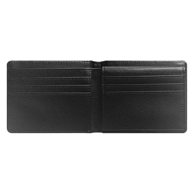High Quality Blank Customized Sublimation Leather Purse Men's Wallet Popular DIY Bi-Fold Wallet for Men