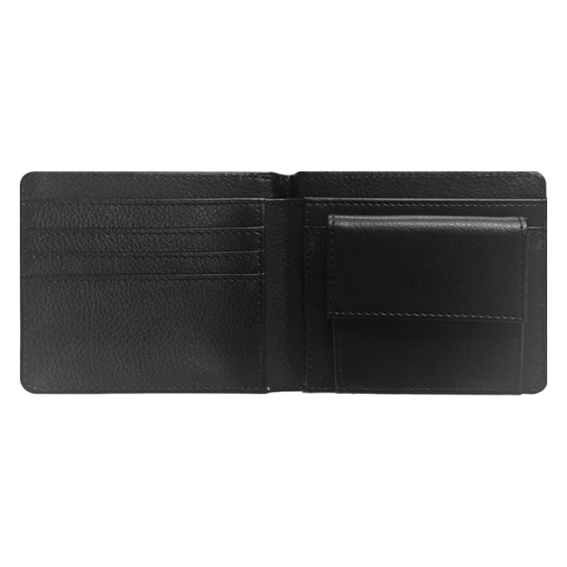 High Quality Blank Customized Sublimation Leather Purse Men's Wallet Popular DIY Bi-Fold Wallet for Men