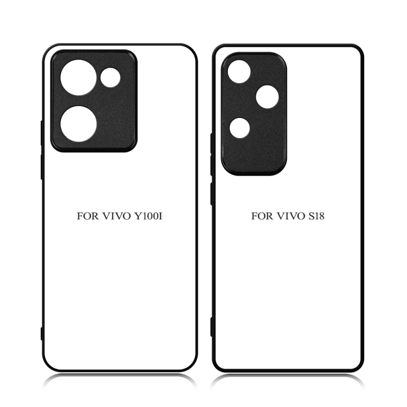 Sublimation Blank 2D TPU Mobile Phone Case DIY CellPhone Cover For Vivo S18 / S18 Pro / S18E / Y100i / X100 / IQOO Neo9