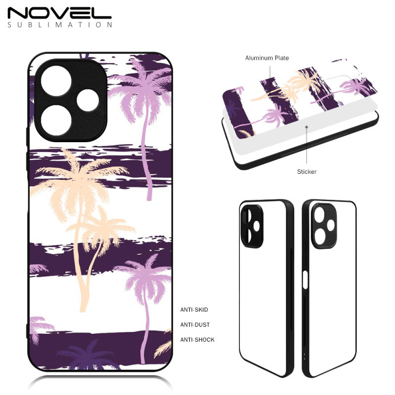 For Redmi Note 12S 4G / Redmi 12 5G / Note 12R / Note 12 Pro / Note 12 Pro+ DIY Sublimation Blank 2D TPU Mobile Phone Case