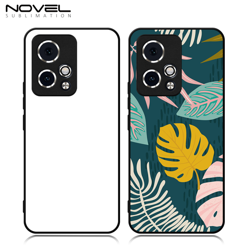 For Huawei Honor X8B / X9B / Honor 50i+ / Honor 90GT/ Enjoy 60X DIY Sublimation 2D TPU Mobile Phone Case With Blank Metal Insert