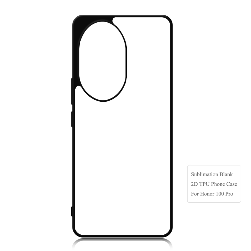 For Huawei Honor 100 / Honor 100 Pro / Nova 11 SE DIY Blank Sublimation 2D Soft Rubber Mobile Phone Case