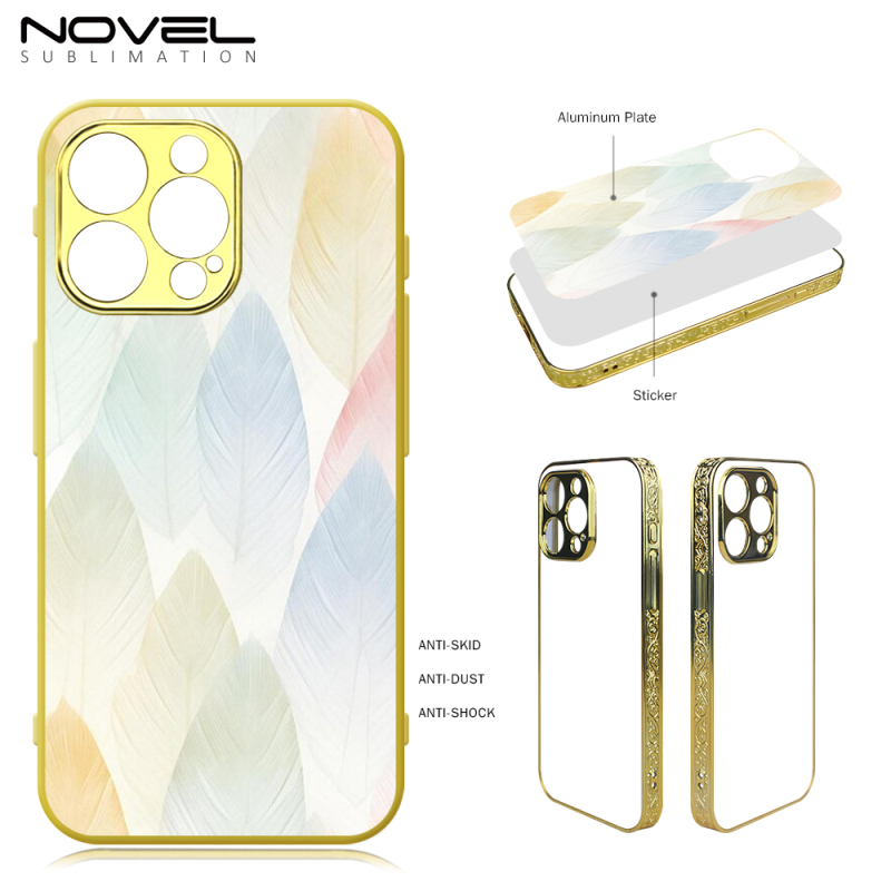 For iPhone 15 / IP 15 Plus / IP 15 Pro / IP 15 Pro max DIY Blank Sublimation Mobile Phone Cases With Embossed Side
