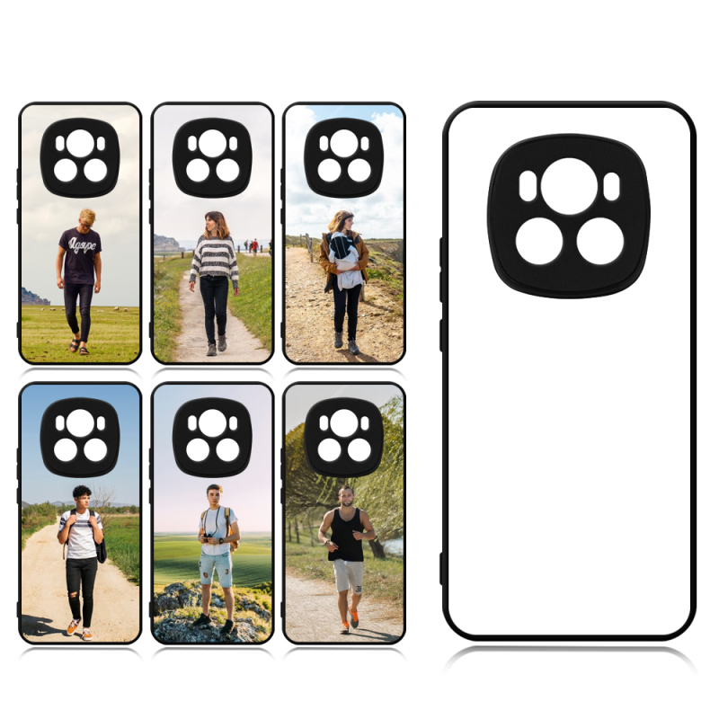 For Huawei Enjoy 70/Magic 6/Magic 6 Pro High Quality Blank Sublimation 2D Soft Rubber Mobile Phone Case With Smooth Side