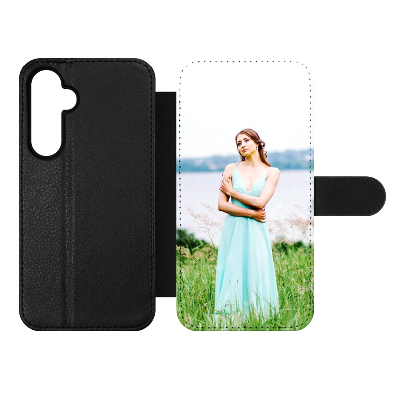 For Galaxy A35/A05/A05S/A15/A14 / A25 Popular Blank Sublimation Strand-up PU Leather Phone Case DIY Mobile Phone Housing